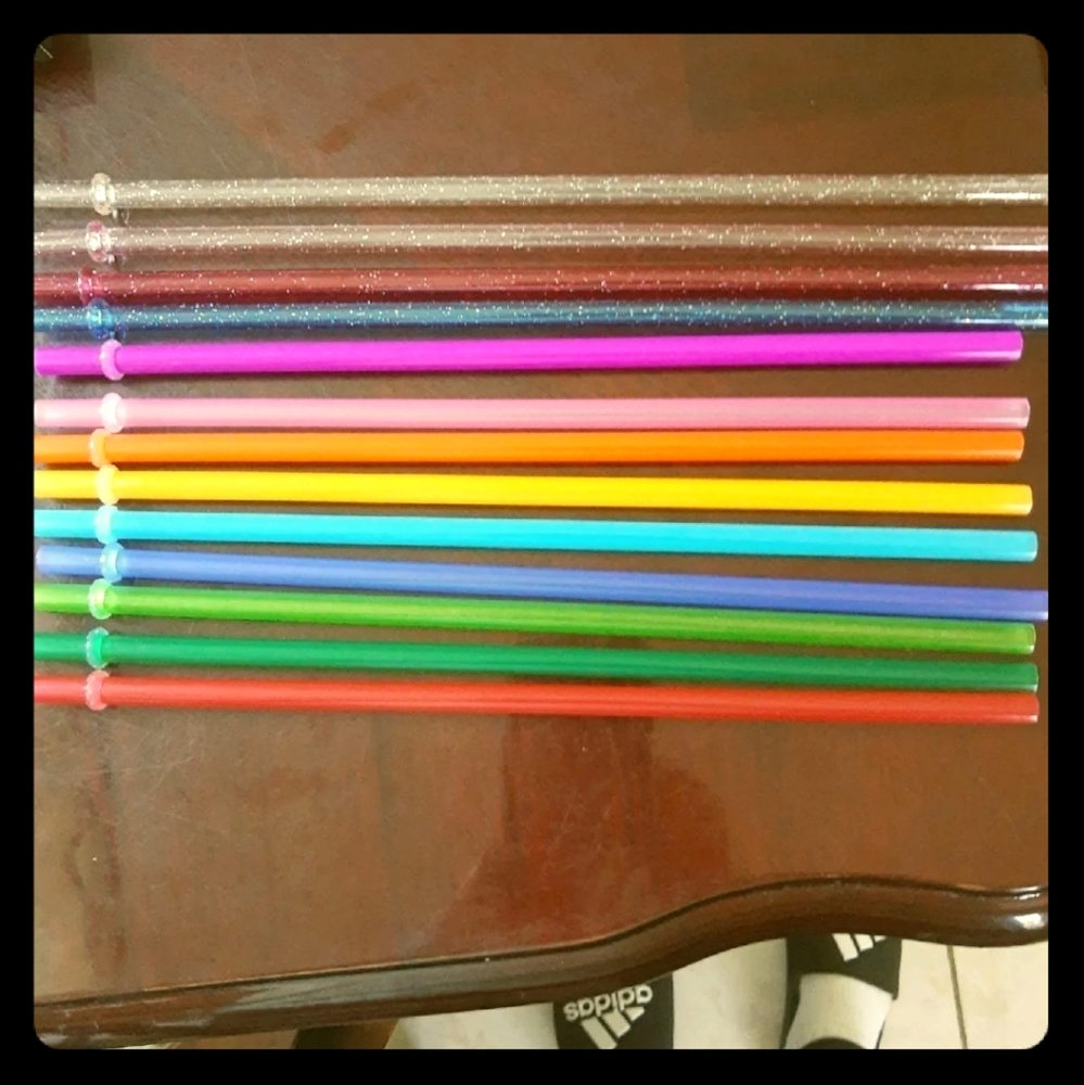 13 Tumbler straws